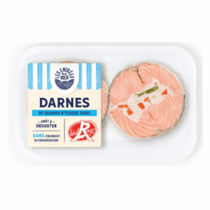 Darnes de saumon d'Ecosse farci label rouge 2x70g