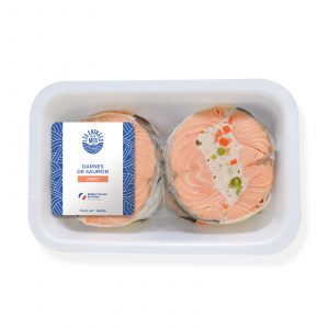 Darnes de saumon farci, traiteur de la mer | Les Entrées de la Mer