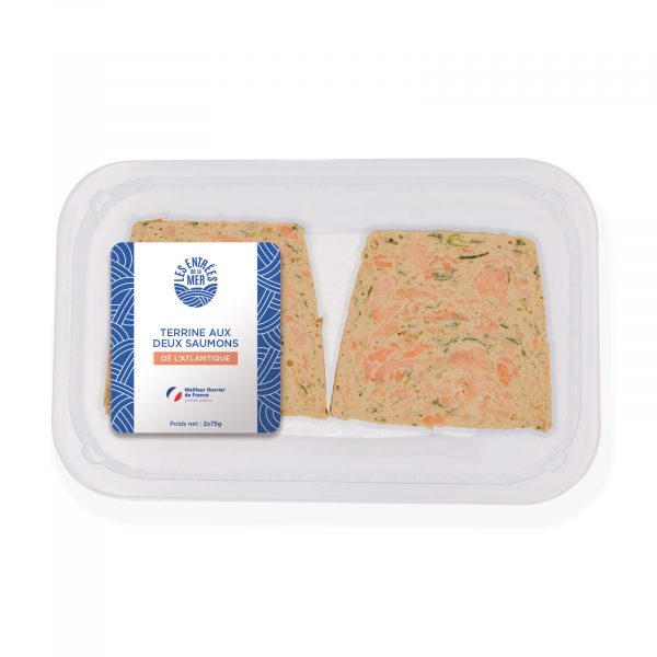 Terrine saumons, traiteur de la mer, terrines de la mer | Les Entrées de la Mer